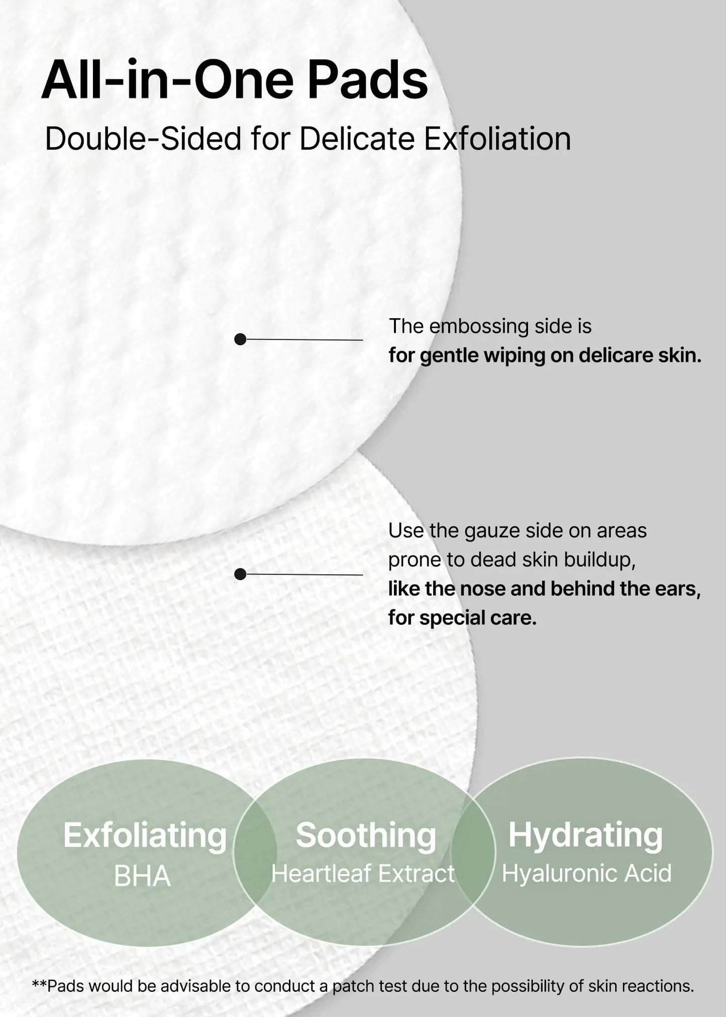 celimax Ji.Woo.Gae Heartleaf BHA Peeling Pad | with Heartleaf Extract, Exfoliating Toner Pads, Facial Peels, Hydrating, for Troubled Skin & Breakouts (60 Pads)
