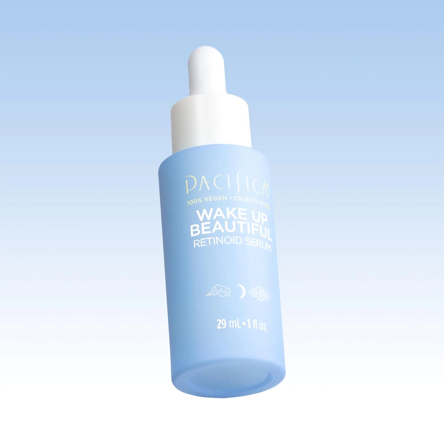 Pacifica Beauty Wake Up Beautiful Overnight Retinoid Serum, Skincare, Reduce Fine Lines, Wrinkles, Dark Spots, and Uneven Skin Tone, Face Care, For Aging and All Skin Types, Vegan, 1 fl oz (1 Count) 1 Fl Oz (Pack of 1)