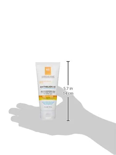 La Roche-Posay Anthelios Melt-In Milk Sunscreen SPF 60 | Sunscreen For Body & Face | Broad Spectrum SPF + Antioxidants | Oil Free Sunscreen Lotion | Lightweight & Fast Absorbing | Oxybenzone Free 3 Fl Oz (Pack of 1)