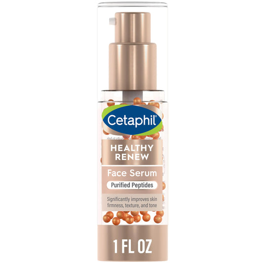 Cetaphil Healthy Renew Anti Aging Face Serum 1 Oz, Retinol Alternative Serum for Face with Niacinamide & Peptides, Skincare for Sensitive Skin with Vitamin B Complex, Fragrance Free NEW 1oz