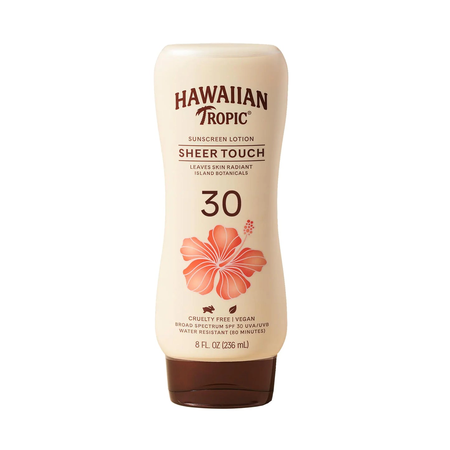 Hawaiian Tropic Sheer Touch Ultra Radiance Lotion Sunscreen SPF 30, 8oz | Hawaiian Tropic Sunscreen SPF 30, Sunblock, Broad Spectrum Sunscreen, Oxybenzone Free Sunscreen, Body Sunscreen, 8oz